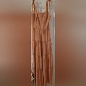 Dress the Population Tan Maxi Skirt